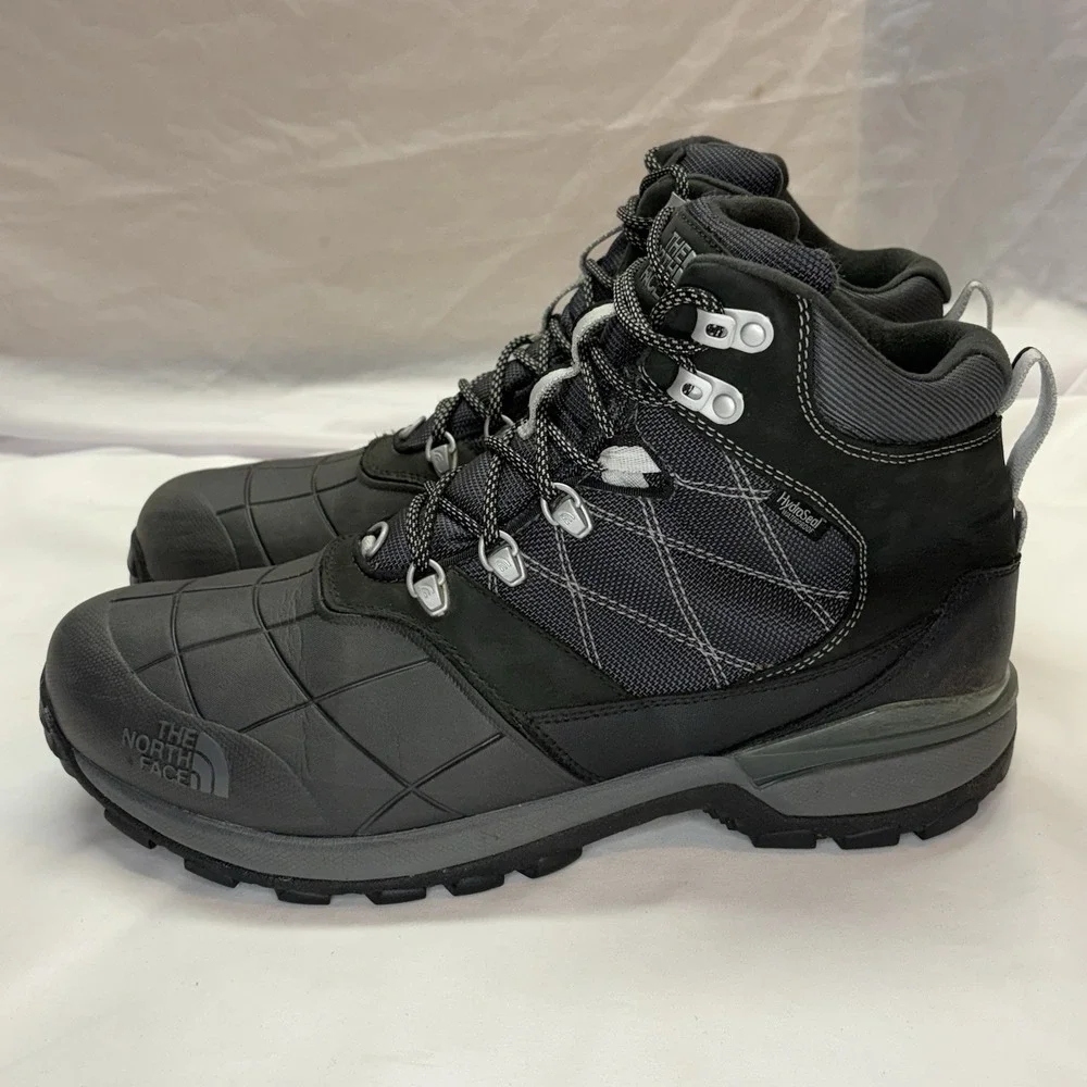The North Face Snowsquall Mid Boots Mens US 13 Black Waterproof Winter HydroSeal